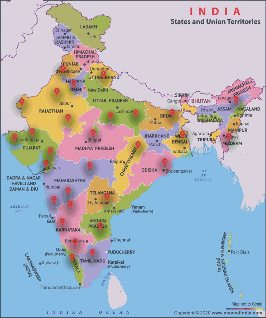 indian map