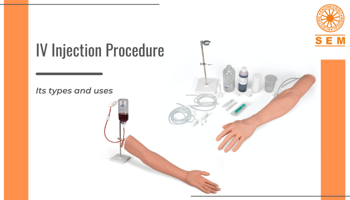 iv injection arm